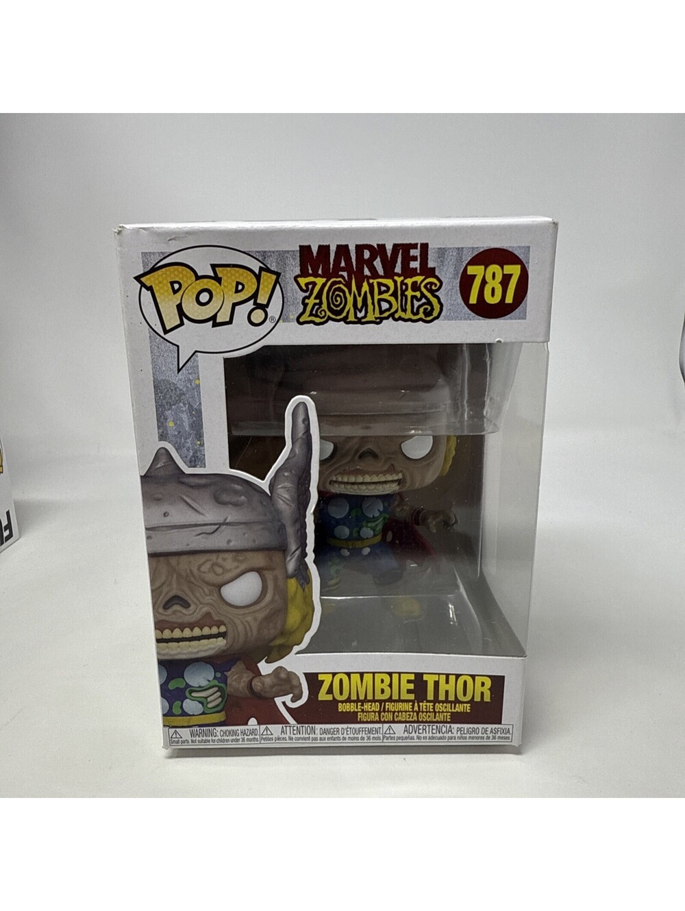 Funko Pop! Marvel Zombies 2021 Vinyl Bobble-Head Figure Zombie Thor #787